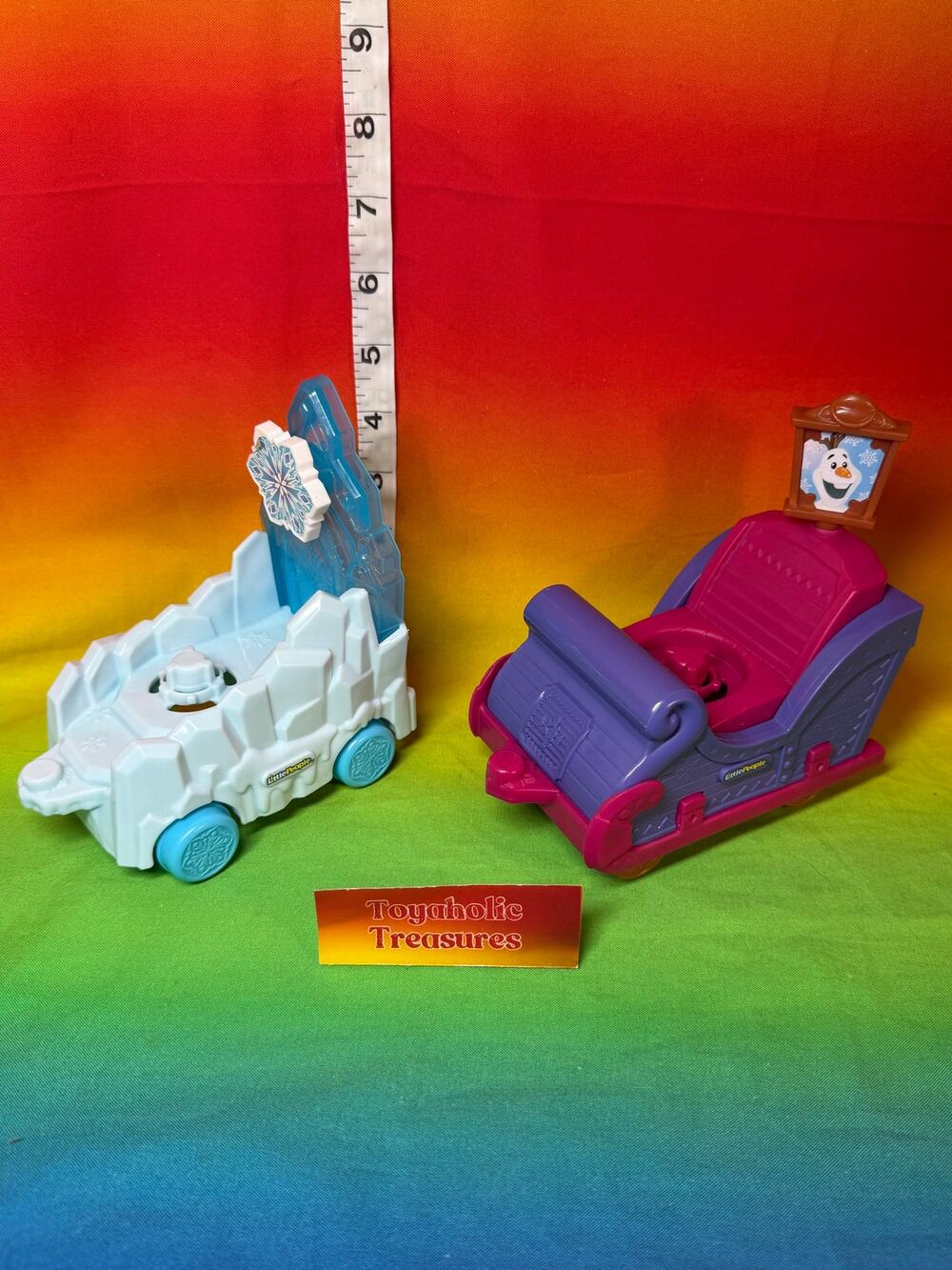 Fisher Price Little People Disney Frozen Anna & Elsa Parade Floats